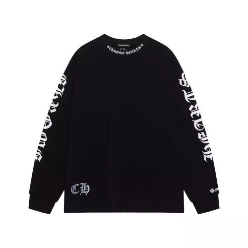Wholesale Chrome Hearts T-Shirts Long Sleeved For Unisex #1376991 $42.00 USD, Wholesale Quality Replica Chrome Hearts T-Shirts