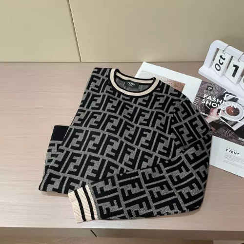 Replica Fendi Sweaters Long Sleeved For Unisex #1377008 $45.00 USD for Wholesale