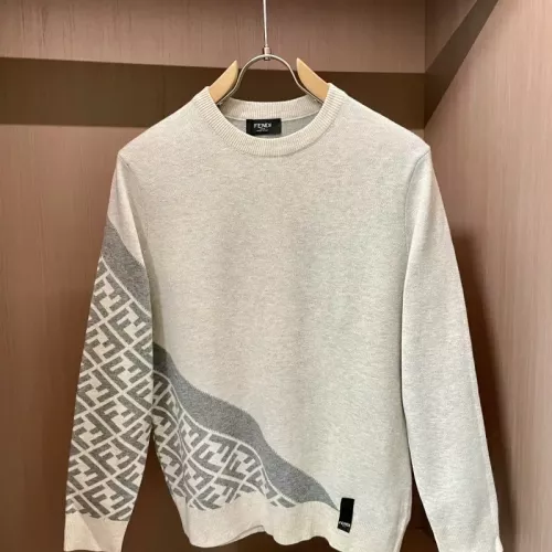 Wholesale Fendi Sweaters Long Sleeved For Unisex #1377009 $45.00 USD, Wholesale Quality Replica Fendi Sweaters