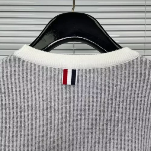 Replica Thom Browne TB Sweaters Long Sleeved For Unisex #1377057 $48.00 USD for Wholesale