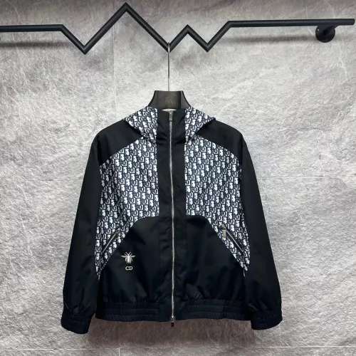 Wholesale Christian Dior Jackets Long Sleeved For Men #1377066 $105.00 USD, Wholesale Quality Replica Christian Dior Jackets