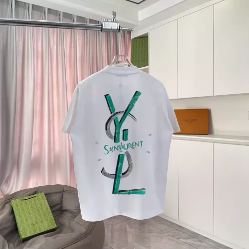 Wholesale Yves Saint Laurent YSL T-shirts Short Sleeved For Unisex #1377067 $42.00 USD, Wholesale Quality Replica Yves Saint Laurent YSL T-shirts