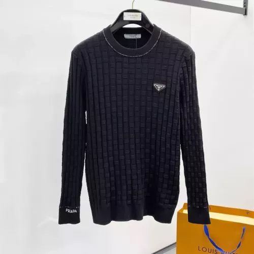 Wholesale Prada Sweaters Long Sleeved For Unisex #1377108 $85.00 USD, Wholesale Quality Replica Prada Sweaters