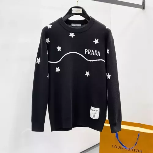 Wholesale Prada Sweaters Long Sleeved For Unisex #1377113 $85.00 USD, Wholesale Quality Replica Prada Sweaters