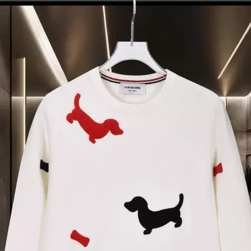 Replica Thom Browne TB Sweaters Long Sleeved For Unisex #1377205 $56.00 USD for Wholesale
