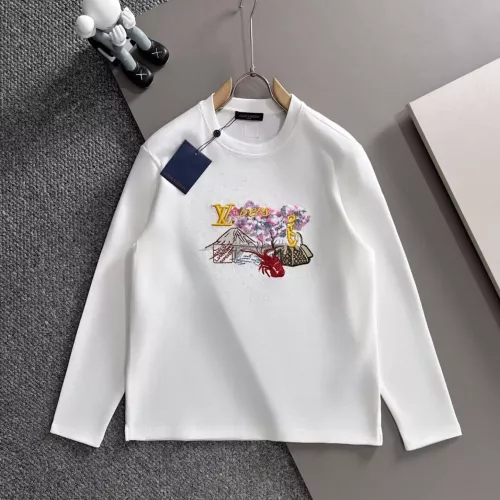 Wholesale Louis Vuitton LV T-Shirts Long Sleeved For Men #1377206 $56.00 USD, Wholesale Quality Replica Louis Vuitton LV T-Shirts