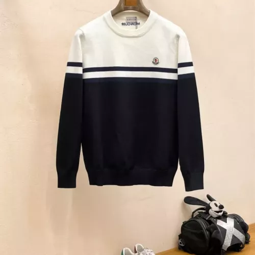 Wholesale Moncler Sweaters Long Sleeved For Men #1377327 $92.00 USD, Wholesale Quality Replica Moncler Sweaters