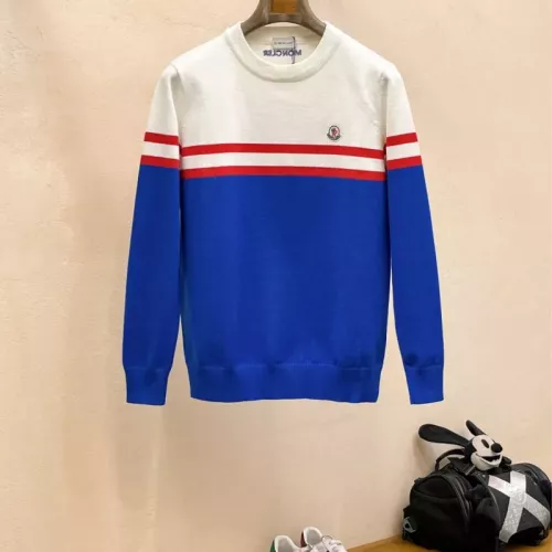 Wholesale Moncler Sweaters Long Sleeved For Men #1377328 $92.00 USD, Wholesale Quality Replica Moncler Sweaters