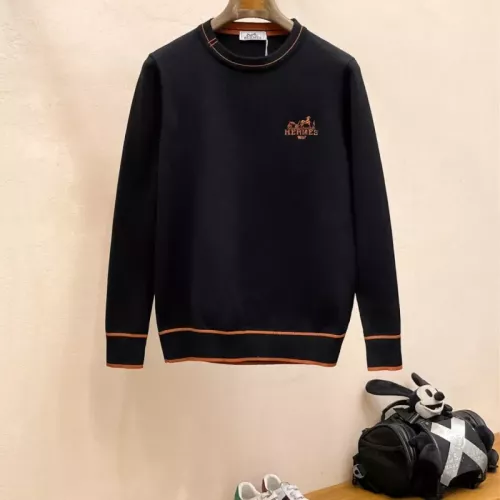 Wholesale Hermes Sweaters Long Sleeved For Men #1377334 $92.00 USD, Wholesale Quality Replica Hermes Sweaters
