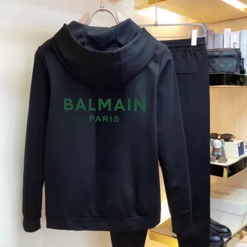 Replica Balmain Tracksuits Long Sleeved For Men #1377354 $96.00 USD for Wholesale
