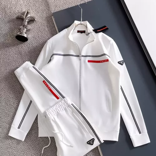 Wholesale Prada Tracksuits Long Sleeved For Men #1377379 $96.00 USD, Wholesale Quality Replica Prada Tracksuits