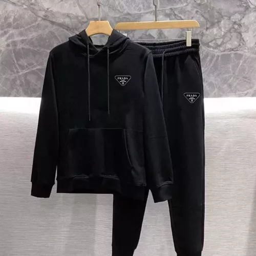 Wholesale Prada Tracksuits Long Sleeved For Men #1377380 $92.00 USD, Wholesale Quality Replica Prada Tracksuits