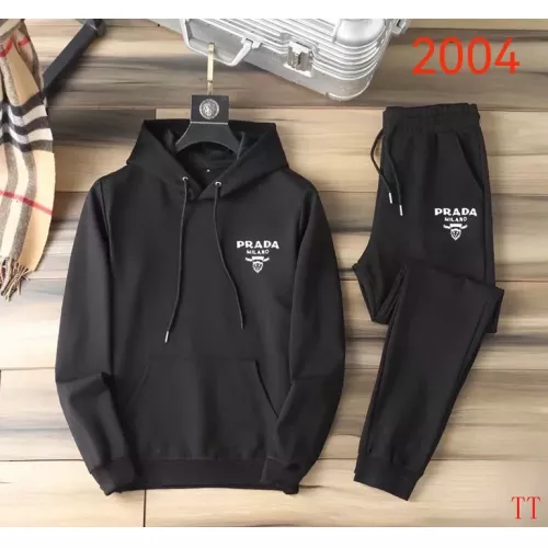 Wholesale Prada Tracksuits Long Sleeved For Men #1377385 $92.00 USD, Wholesale Quality Replica Prada Tracksuits