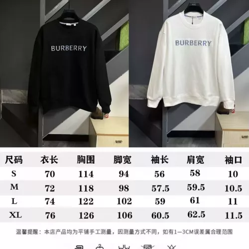 Replica Burberry Hoodies Long Sleeved For Unisex #1377408 $60.00 USD for Wholesale