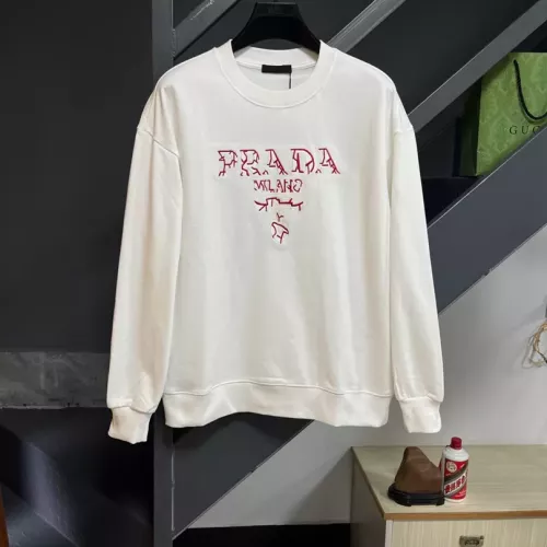 Wholesale Prada Hoodies Long Sleeved For Unisex #1377435 $60.00 USD, Wholesale Quality Replica Prada Hoodies