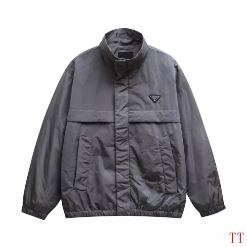 Wholesale Prada Jackets Long Sleeved For Unisex #1377438 $85.00 USD, Wholesale Quality Replica Prada Jackets