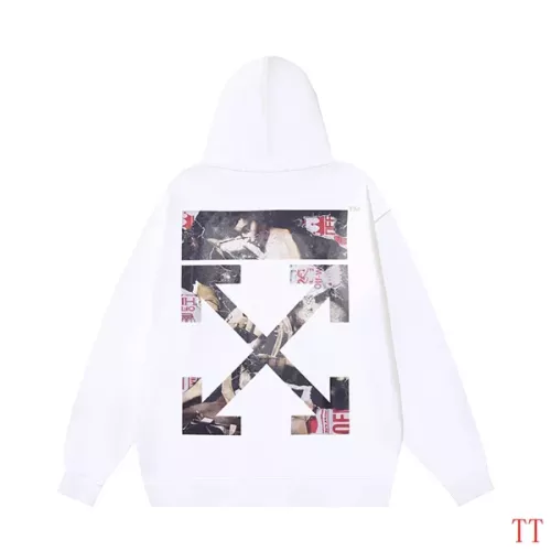 Wholesale Off-White Hoodies Long Sleeved For Unisex #1377444 $52.00 USD, Wholesale Quality Replica Off-White Hoodies