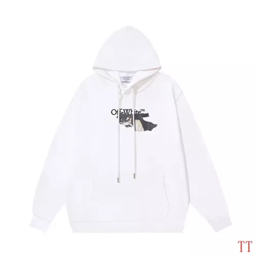 Replica Off-White Hoodies Long Sleeved For Unisex #1377444 $52.00 USD for Wholesale