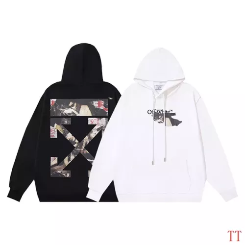 Replica Off-White Hoodies Long Sleeved For Unisex #1377444 $52.00 USD for Wholesale