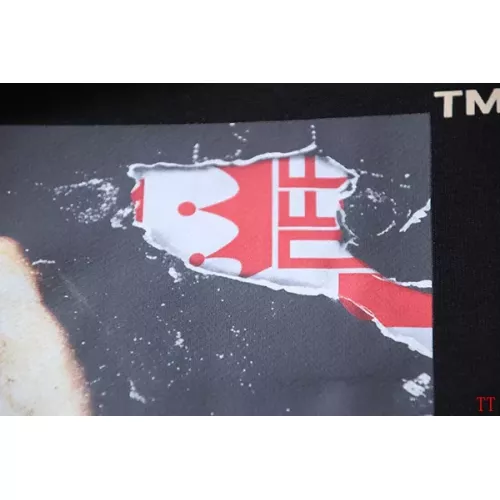 Replica Off-White Hoodies Long Sleeved For Unisex #1377445 $52.00 USD for Wholesale