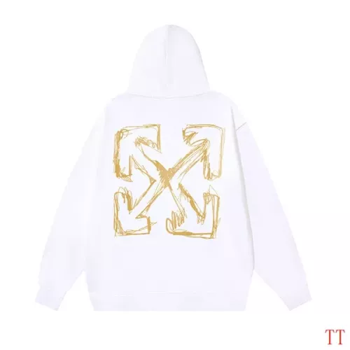 Wholesale Off-White Hoodies Long Sleeved For Unisex #1377446 $52.00 USD, Wholesale Quality Replica Off-White Hoodies