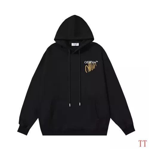 Replica Off-White Hoodies Long Sleeved For Unisex #1377447 $52.00 USD for Wholesale