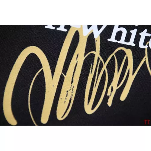Replica Off-White Hoodies Long Sleeved For Unisex #1377447 $52.00 USD for Wholesale