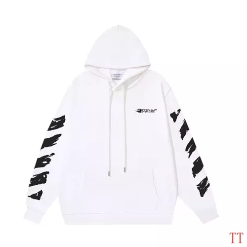 Wholesale Off-White Hoodies Long Sleeved For Unisex #1377454 $52.00 USD, Wholesale Quality Replica Off-White Hoodies