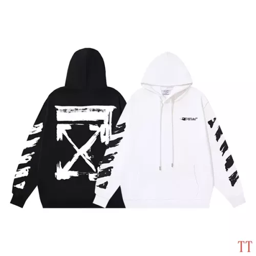 Replica Off-White Hoodies Long Sleeved For Unisex #1377454 $52.00 USD for Wholesale