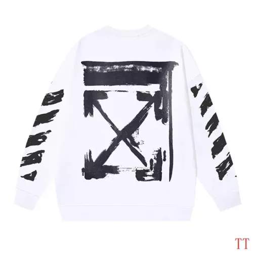 Wholesale Off-White Hoodies Long Sleeved For Unisex #1377456 $45.00 USD, Wholesale Quality Replica Off-White Hoodies