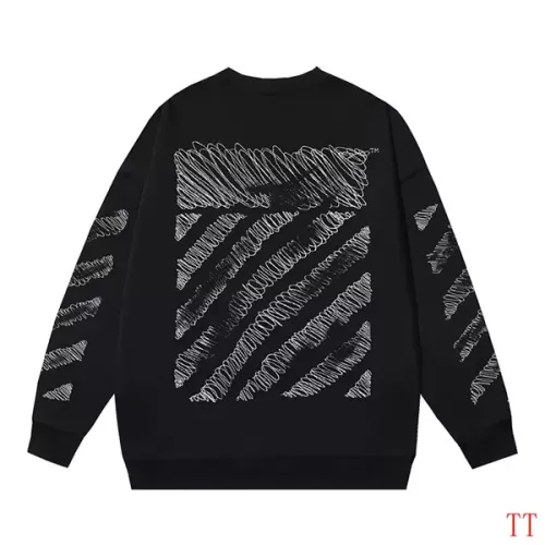 Wholesale Off-White Hoodies Long Sleeved For Unisex #1377459 $45.00 USD, Wholesale Quality Replica Off-White Hoodies