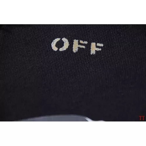 Replica Off-White Hoodies Long Sleeved For Unisex #1377461 $45.00 USD for Wholesale