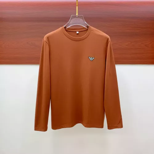 Wholesale Armani T-Shirts Long Sleeved For Men #1377464 $72.00 USD, Wholesale Quality Replica Armani T-Shirts