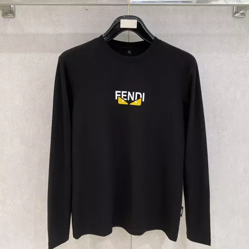 Wholesale Fendi T-Shirts Long Sleeved For Men #1377506 $76.00 USD, Wholesale Quality Replica Fendi T-Shirts