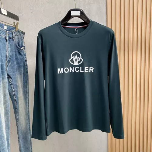 Wholesale Moncler T-Shirts Long Sleeved For Men #1377513 $76.00 USD, Wholesale Quality Replica Moncler T-Shirts