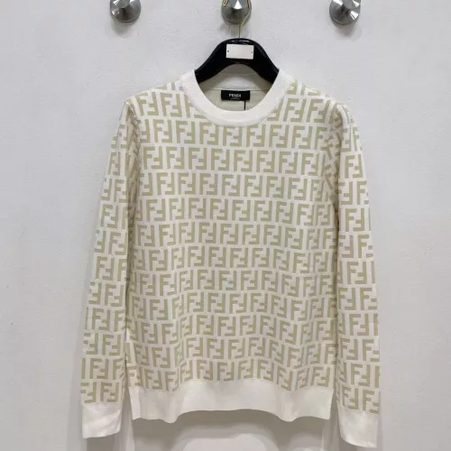 Wholesale Fendi Sweaters Long Sleeved For Men #1377524 $85.00 USD, Wholesale Quality Replica Fendi Sweaters