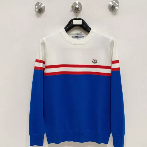 Wholesale Moncler Sweaters Long Sleeved For Men #1377529 $85.00 USD, Wholesale Quality Replica Moncler Sweaters