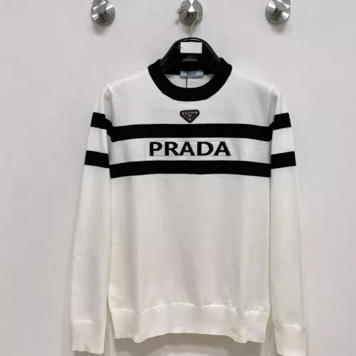 Wholesale Prada Sweaters Long Sleeved For Men #1377537 $85.00 USD, Wholesale Quality Replica Prada Sweaters