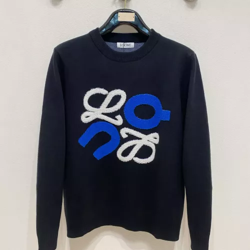 Wholesale LOEWE Sweaters Long Sleeved For Men #1377539 $85.00 USD, Wholesale Quality Replica LOEWE Sweaters