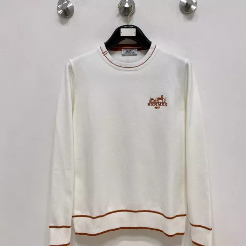 Wholesale Hermes Sweaters Long Sleeved For Men #1377540 $85.00 USD, Wholesale Quality Replica Hermes Sweaters