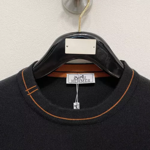 Replica Hermes Sweaters Long Sleeved For Men #1377541 $85.00 USD for Wholesale