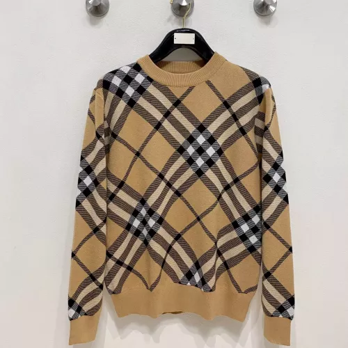Wholesale Burberry Fashion Sweaters Long Sleeved For Men #1377551 $85.00 USD, Wholesale Quality Replica Burberry Fashion Sweaters