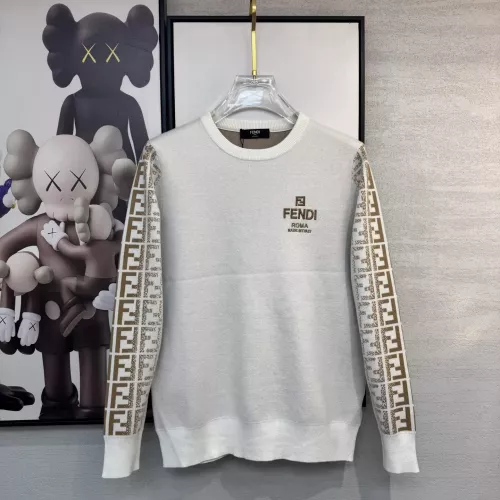Wholesale Fendi Sweaters Long Sleeved For Men #1377560 $96.00 USD, Wholesale Quality Replica Fendi Sweaters