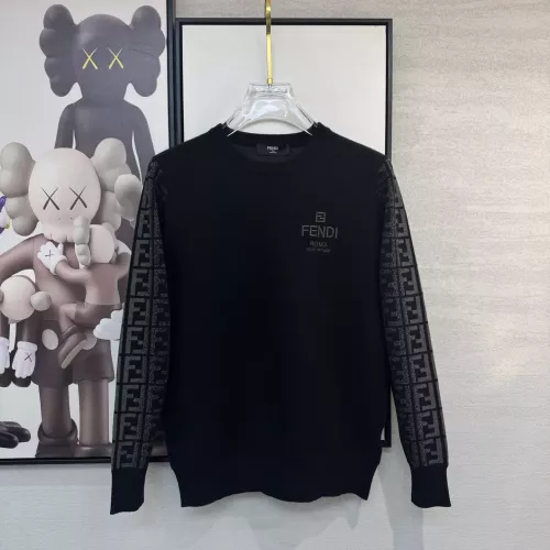 Wholesale Fendi Sweaters Long Sleeved For Men #1377561 $96.00 USD, Wholesale Quality Replica Fendi Sweaters