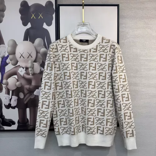 Wholesale Fendi Sweaters Long Sleeved For Men #1377564 $96.00 USD, Wholesale Quality Replica Fendi Sweaters