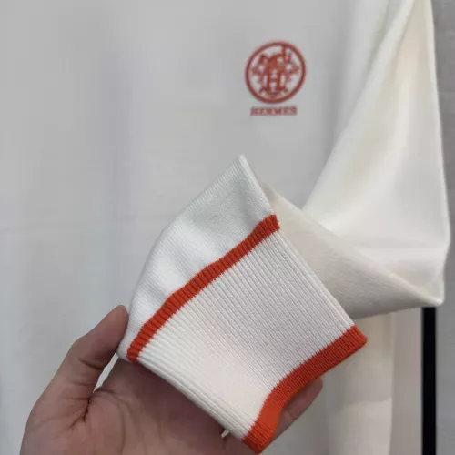 Replica Hermes Sweaters Long Sleeved For Men #1377571 $96.00 USD for Wholesale