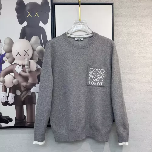 Wholesale LOEWE Sweaters Long Sleeved For Men #1377576 $96.00 USD, Wholesale Quality Replica LOEWE Sweaters