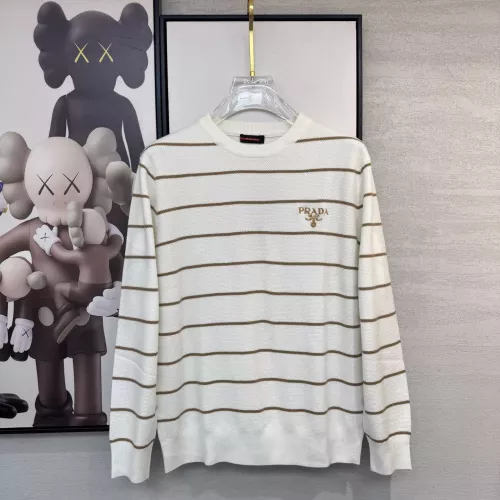 Wholesale Prada Sweaters Long Sleeved For Men #1377585 $96.00 USD, Wholesale Quality Replica Prada Sweaters