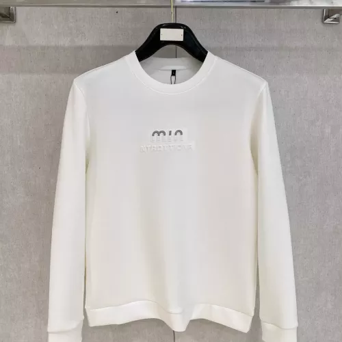 Wholesale MIU MIU Hoodies Long Sleeved For Men #1377631 $82.00 USD, Wholesale Quality Replica MIU MIU Hoodies