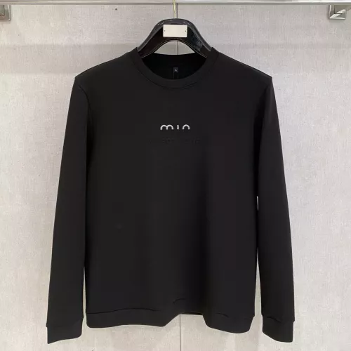 Wholesale MIU MIU Hoodies Long Sleeved For Men #1377633 $82.00 USD, Wholesale Quality Replica MIU MIU Hoodies